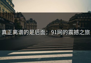 真正离谱的是后面：91网的震撼之旅