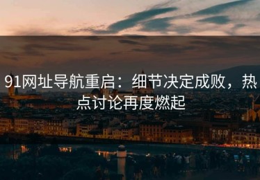 91网址导航重启：细节决定成败，热点讨论再度燃起
